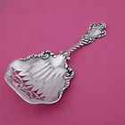 Sterling Silver Reed & Barton Victorian Ornate 4" Bon Bon Spoon ~no mono