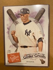 Jumbo Mo Rivera 2019 Topps Allen & Ginter - Ginter Greats Mariano Rivera #GG-34