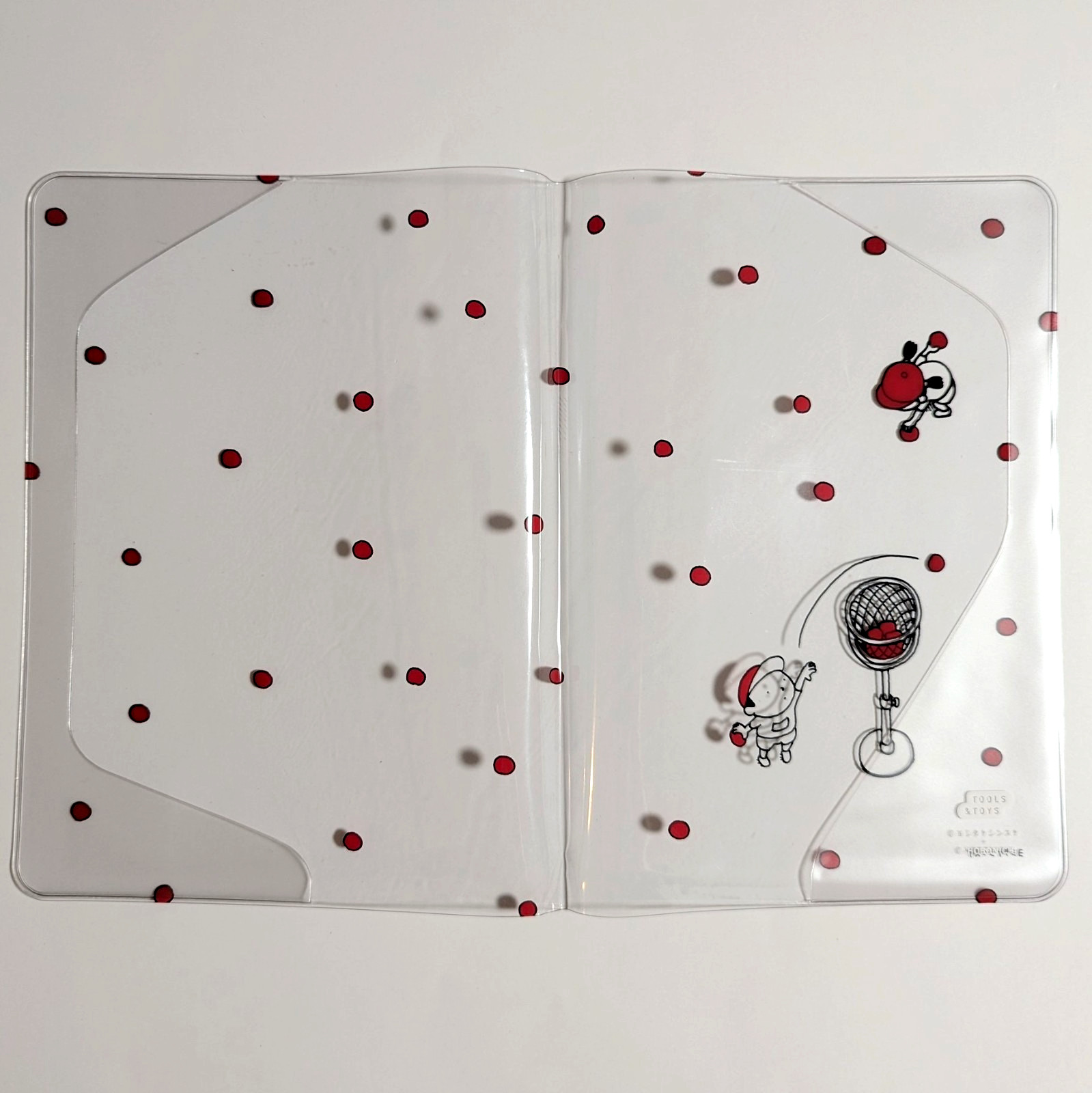 Hobonichi Cover on Cover only Shinsuke Yoshitake Red Ball for A5 Cousin Unused