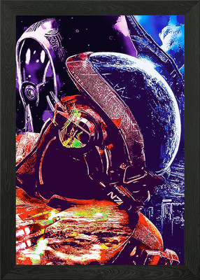 Mass Effect Gerahmtes Wandbild Poster Leinwanddruck Bild