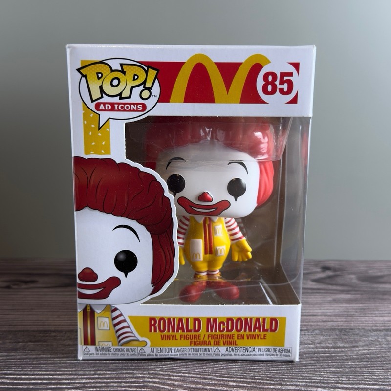 Funko Pop Ad Icons McDonald’s Bundle Ronald McDonald #85 & Hamburglar #181