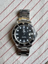 Tudor Submariner 75190, 36mm Rolex case, good condition no scratches on face