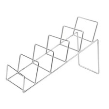 Wallet Display Stand with Tiers 5-Tier Wallet Display Rack Metal for Boutiques,