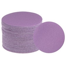 50pcs 180 Grit Purple Sanding Discs 3 Inch Hook and Loop Circular Sandpapers 0.38 per gallon
