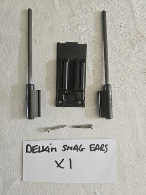 DELKIM  V1  Safe D CARBON SNAG EARS  USED  SEE PICS 