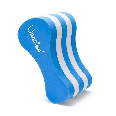 Blue 5-Layer EVA Pull Buoy Leg Float for Swimming Pool Training Aid and Stroke