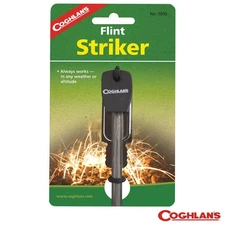 Coghlan's Flint Striker Ferro Cerrium Fire Starter Rod w/ Steel Camping Survival