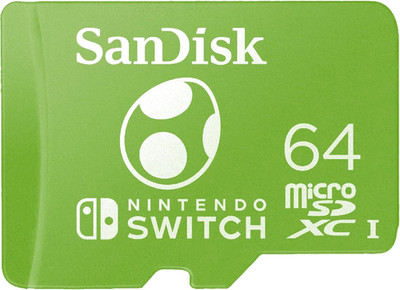 SANDISK Microsdxc UHS-I Speicherkarte Für Nintendo Switch Yoshi Edition 64 GB Tw