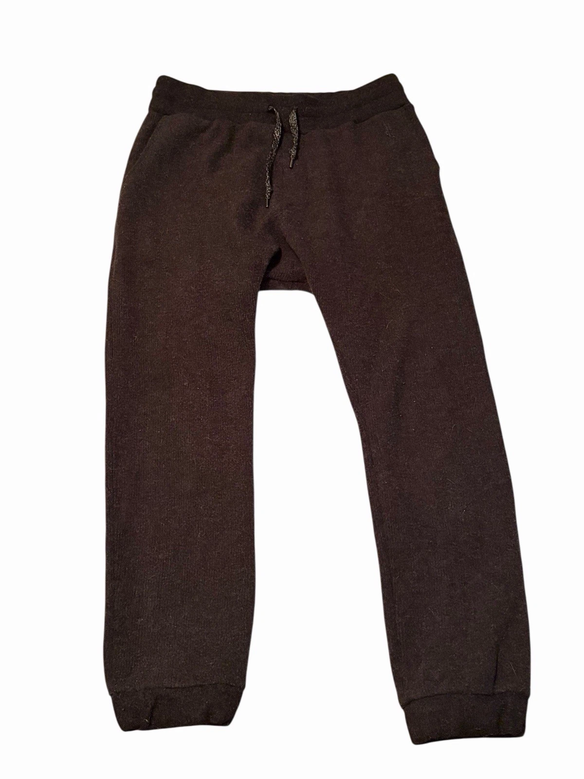 Mostly Heard Rarely Seen Knit Joggers •Men M• Sweat Pants Pockets Grey