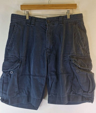 Vintage POLO RALPH LAUREN Paratrooper Cargo Shorts Men's Sz 35 Y2K Baggy 90's