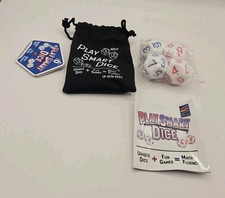 PLAY SMART DICE 5 GAMES IN ONE MATH FLUENCY Educational Homeschool Classroom NEW