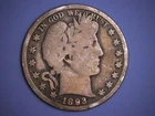 1893 P BARBER HALF DOLLAR__SEMI KEY__RARE SILVER COIN__GOOD DETAILS EARLY DATE