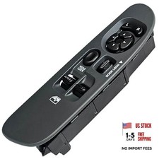 Window Master Switch and Bezel Set for 2002-2009 Dodge Master Assembly Gray