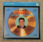 ELVIS PRESLEY OG GOLDEN RECORDS VOL. 3 LP RARE FULL COLOR FOLIO PIN UP EXC