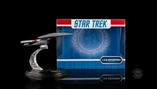 Star Trek The Next Generation Qmx Mini Masters USS Enterprise NCC-1701 D Figure