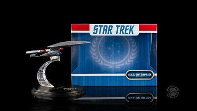 Star Trek The Next Generation Qmx Mini Masters USS Enterprise NCC-1701 D Figure