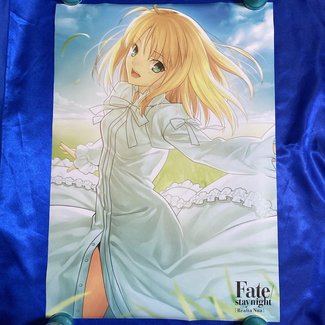 Fate stay night[Realta Nua] B2ポスター Fate/stay night Saber Poster Realta Nua Height 728mm Width
