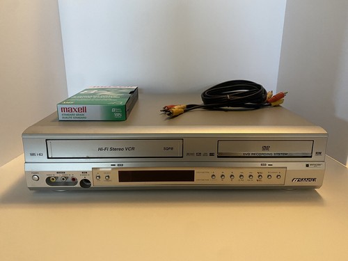 Enregistreur DVD Sansui VRDVD4005 lecteur VHS : VHS fonctionne ! DVD ne fait PAS, pas de télécommande AV ! - Photo 1/7