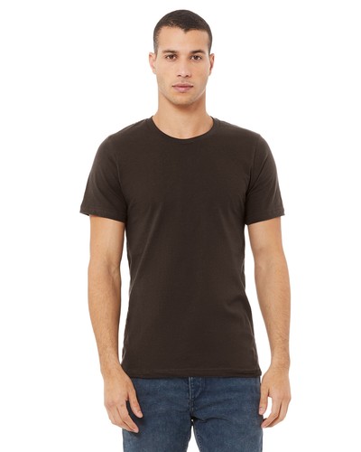Camiseta H.E.Arts CALIFERIA estampado personalizado hombre marrón algodón talla M L - Imagen 9 de 10