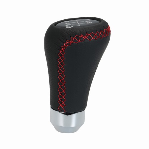 Universal 6 Speed Metal Manual Car Gear Shift Knob Shifter Lever Black - Picture 2 of 10