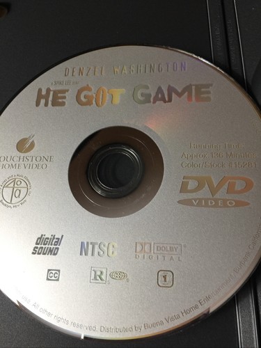 He Got Game (DVD, 1998) - Picture 3 of 4