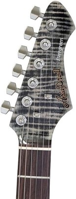 AriaProII 714-AE200 Black Diamond Stratocaster Type SSH Guitar