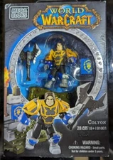 NIB Mega Bloks World of Warcraft 28 Piece Toy Set Ages 8+ #91001 COLTON