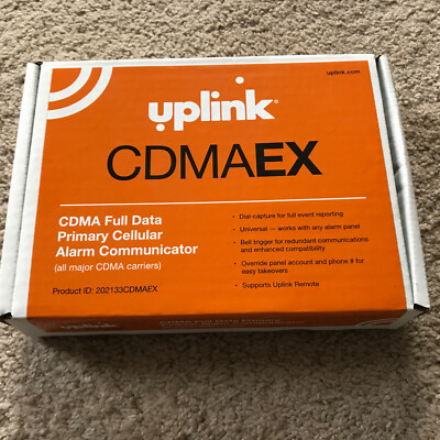Uplink CDMAEX CDMA Full Data Primary Cellular Alarm Communicator
