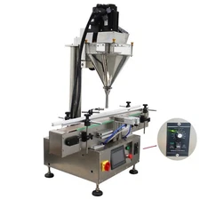 110V Auto Tabletop Filling Machine w/Mixing Function Touch Screen 15-30bag/min
