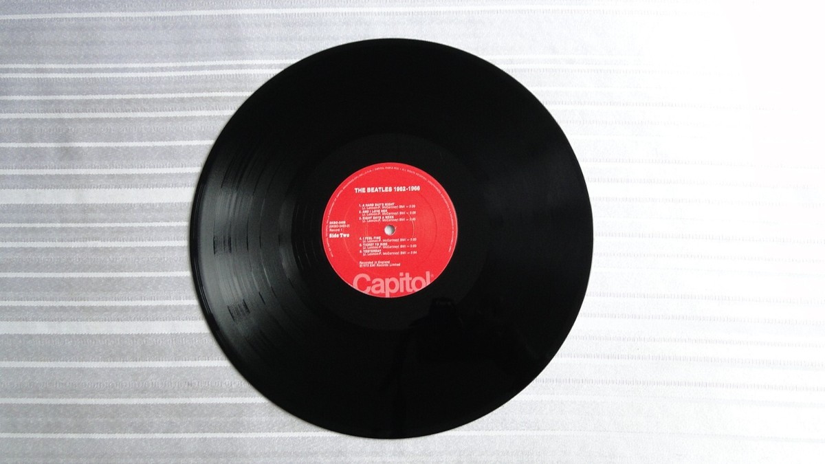 Vintage Vinyl The Beatles 1962-1966 SKBO-3403 1973 Lyrics Included