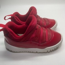 Jordan 11 Retro Little Flex TD Toddler 9c Red White BQ7102 002