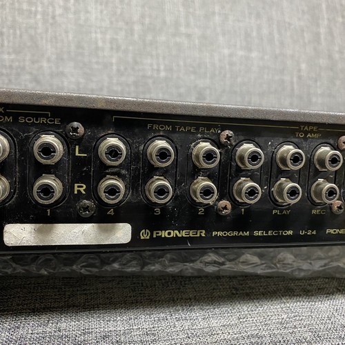 Pioneer U-24 Passive Type Multi Function Audio Program Selector U24 USED AS IS C - Picture 10 of 21
