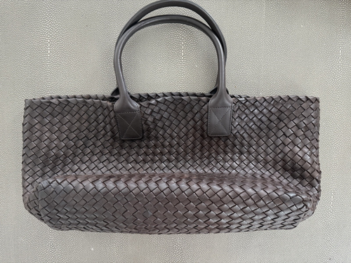 Bottega Veneta Cabat Tote Intrecciato Nappa Medium Chocolate - Picture 5 of 14