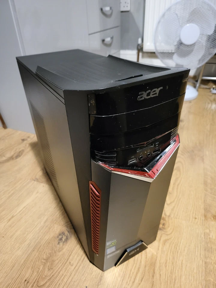 Acer Aspire GX-781 Intel Core i5-7400 3.0GHz Quad Core Gaming PC - Windows 10 - Image 2 of 2