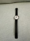 Vtg Armitron Bugs Bunny Watch Women/ Men 32mm Black Gray 1990 Needs New Battery