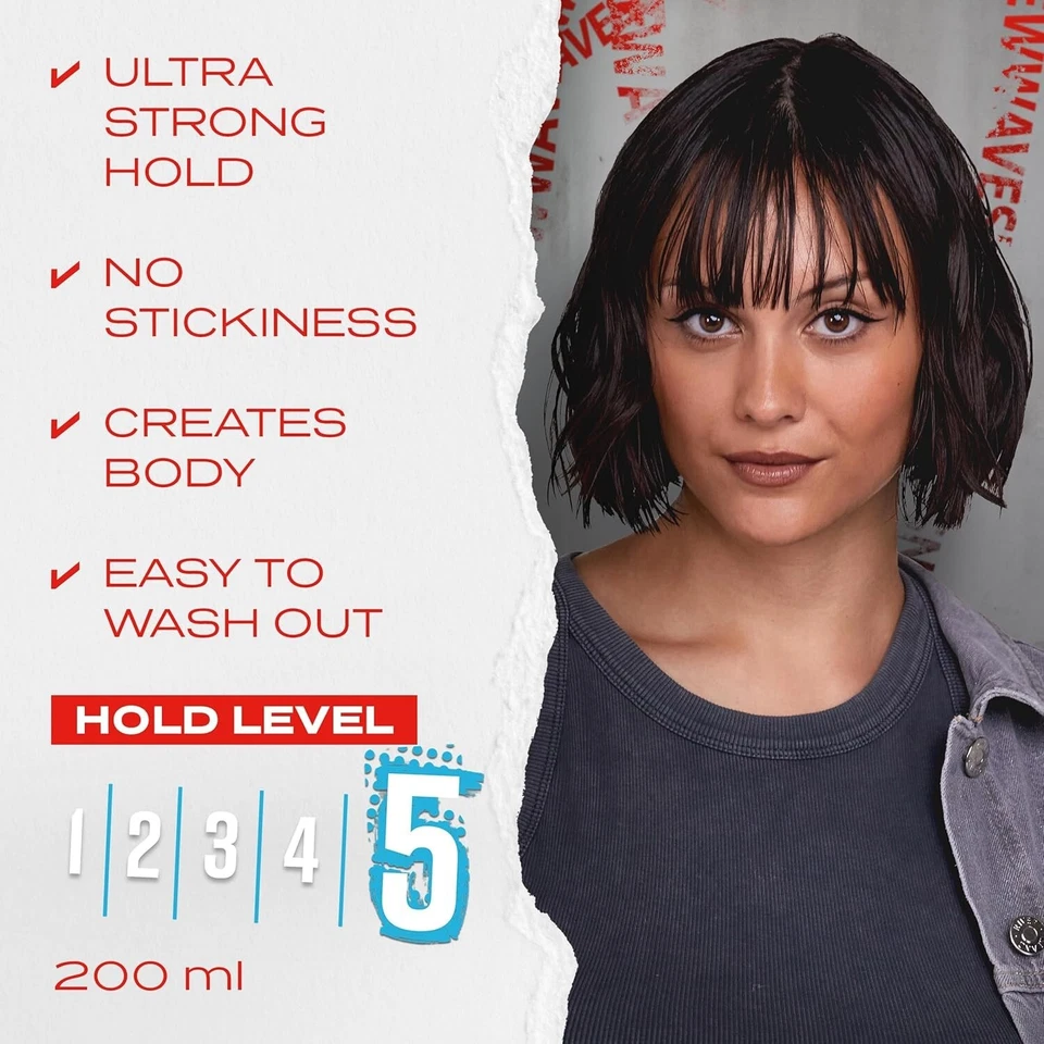 WELLA SHOCKWAVES ULTRA STARKES POWER HOLD GEL 200M - Bild 2 von 4