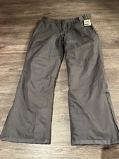 Arctix 1960 Snowsport Mens Cargo Pants Size Large Charcoal Gray Winter Ski Snow