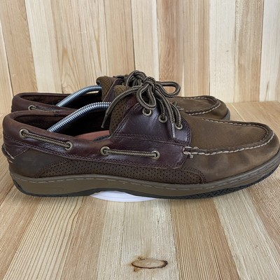 13M Brown Leather Slip On Shoes 3036 | eBay
