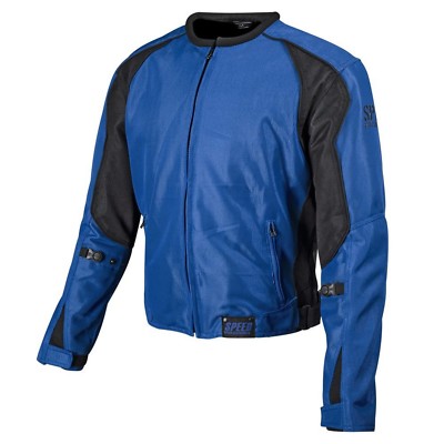 NOS SPEED AND STRENGTH 878123 UNDER THE RADAR MESH JACKET BLUE SIZE MENS LG