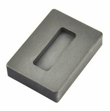 1 Oz Gold Graphite Ingot Kit Kat Bar Mold for Melting Casting Refining Scrap