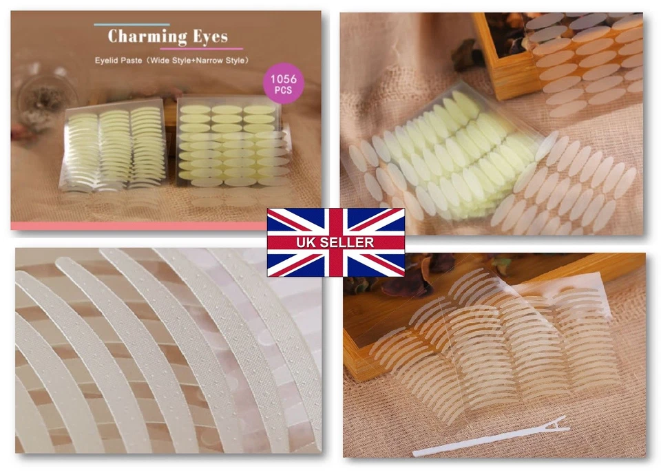 UK Seller Instant Lift Double Eyelid Sticker Face Eye lifting Strips  - Image 2 of 4