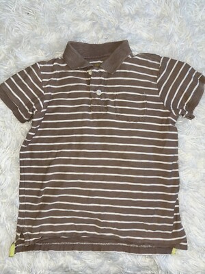 Crewcuts Explore Without Footprints Boys Sz. 4/5 Washed Polo. *nt Flaw**