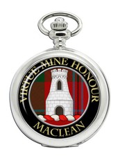 Maclean Scottish Clan Pocket Watch