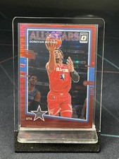 2020-21 Panini Donruss Optic All-Stars Red Pulsar Prizm Donovan Mitchell #14