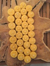 60 Teelichter aus 100% reinem Bienenwachs mit...