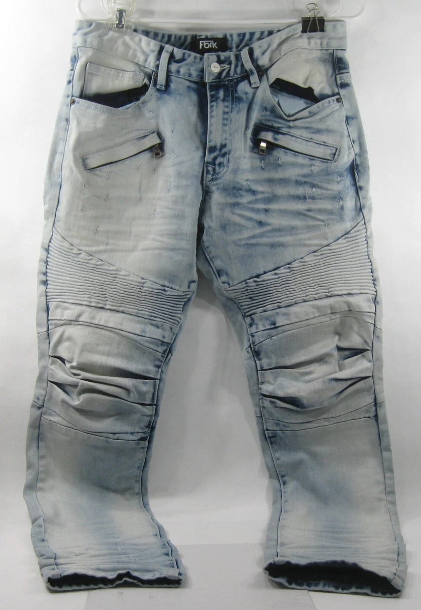 Straight jeans Vetements Blue size 32 US in Cotton - 41181710