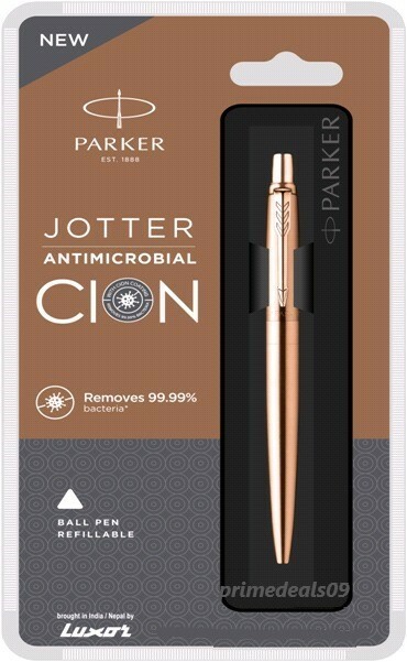 Parker Jotter AntiMicrobial Copper-Ion Coating Stainless Steel