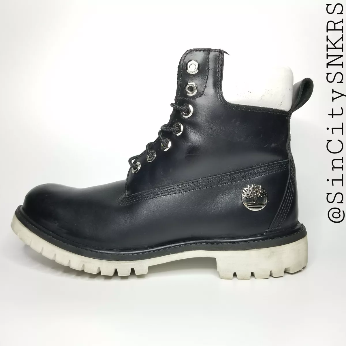 Timberland x Stussy Zipper Boots Black Men's Size 9US TB06236A - Great Condition