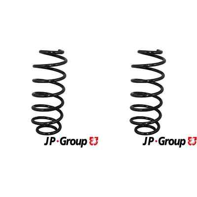 2x JP GROUP FAHRWERKSFEDERN HINTEN passend für CITROËN C1 PEUGEOT 107 TOYOTA