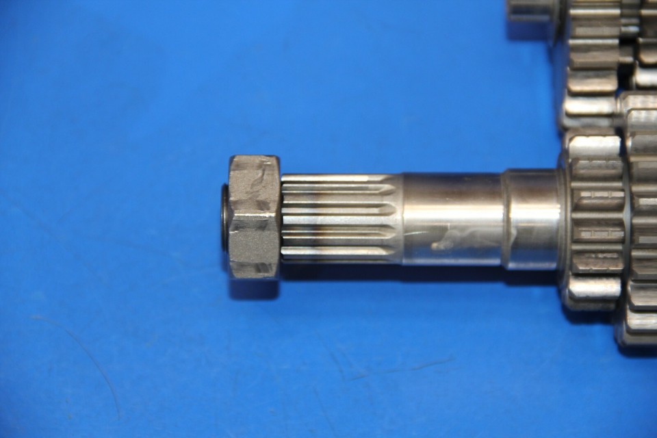 2012 08-12 RMZ450 RMZ 450 Transmission Input Output Shaft Gears Counter ...